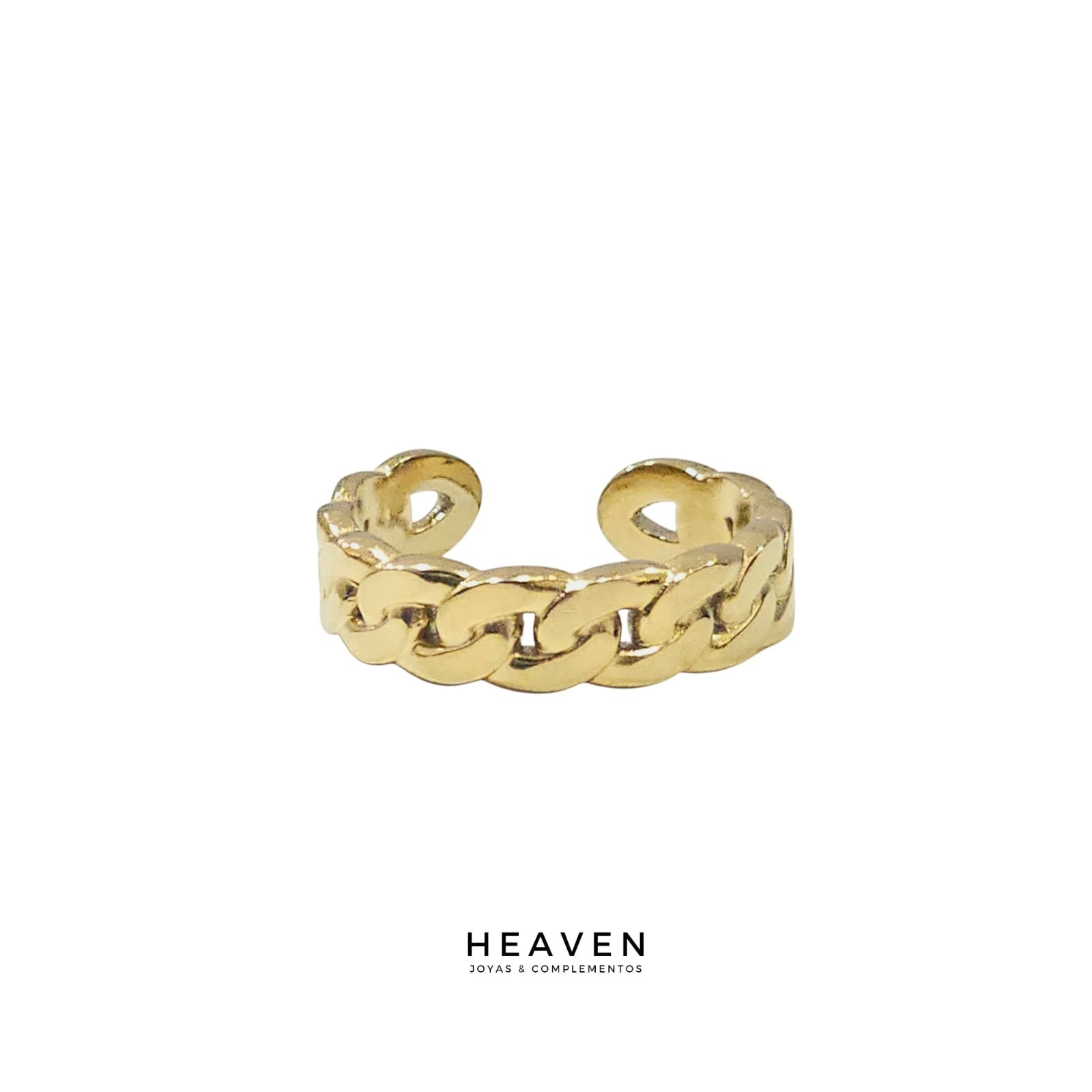 Anillo en acero. Trama cubana